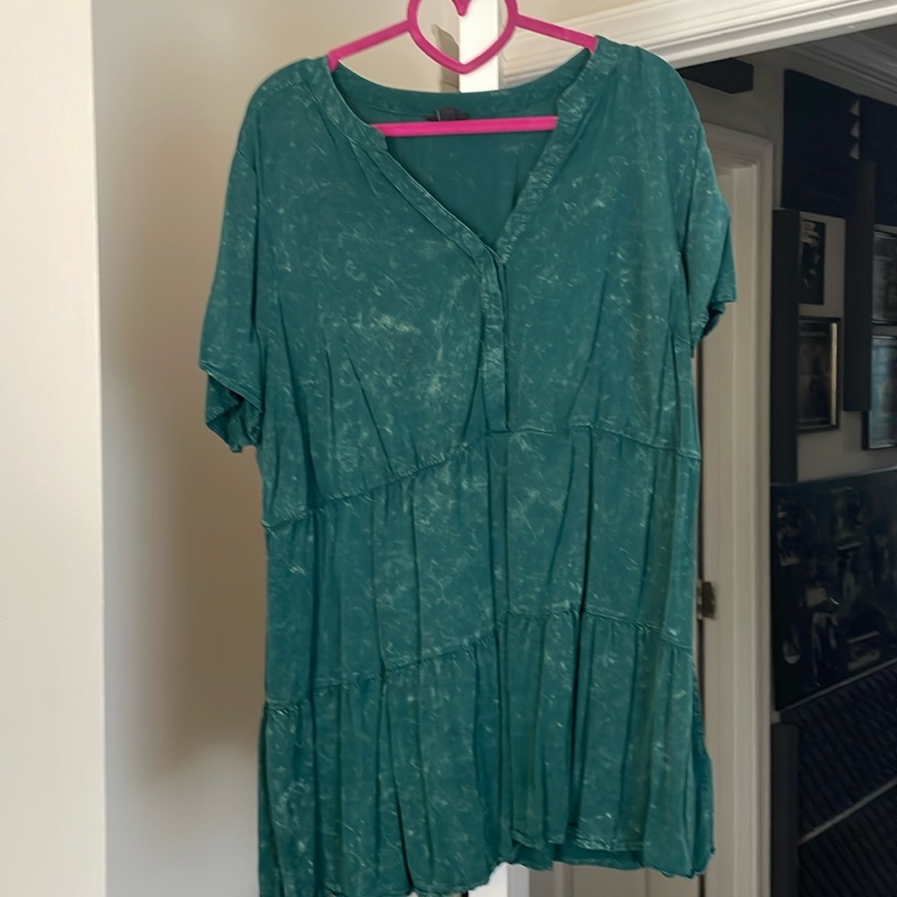 Torrid smock top style top